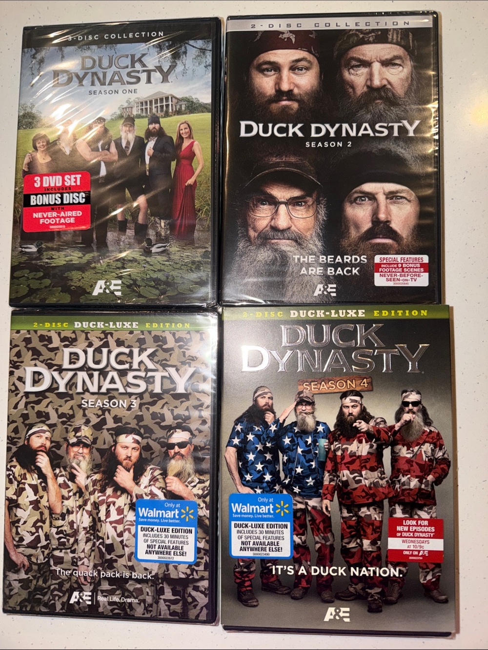 Duck Dynasty Complete Seasons 1-4 DVD Collection